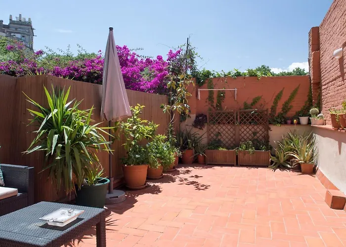 Magic With Private Terrace Апартаменты Барселона